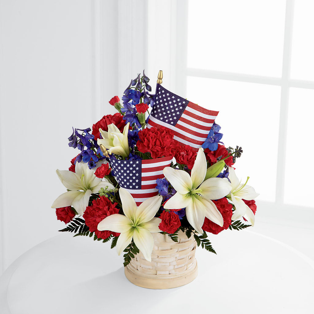 American Glory Bouquet – MARTHA'S FLOWER & GIFT SHOP, Bushnell FL