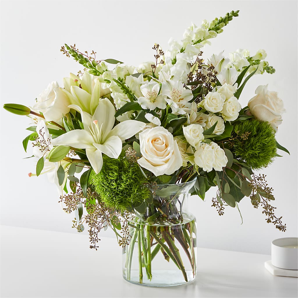 Fresh Linen Bouquet – MARTHA'S FLOWER & GIFT SHOP, Bushnell FL
