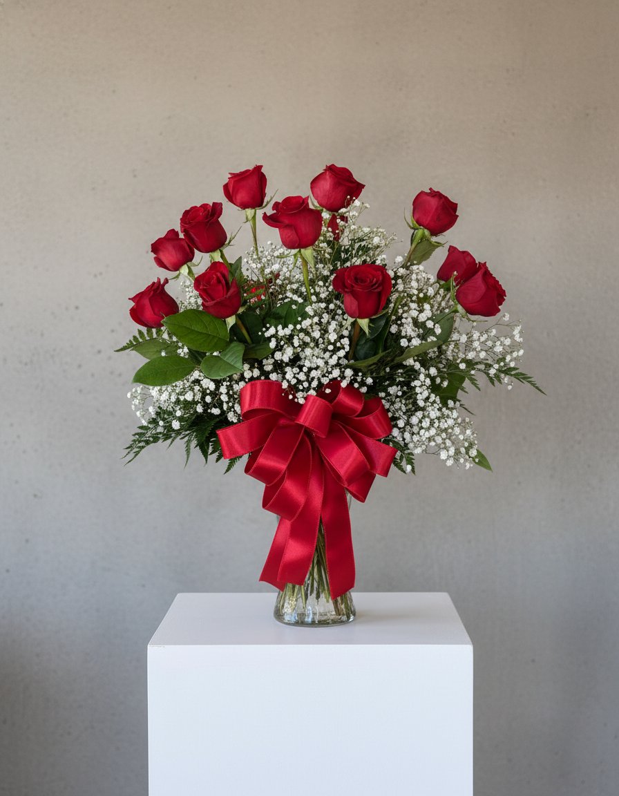 Roses By The Dozen – MARTHA'S FLOWER & GIFT SHOP, Bushnell FL