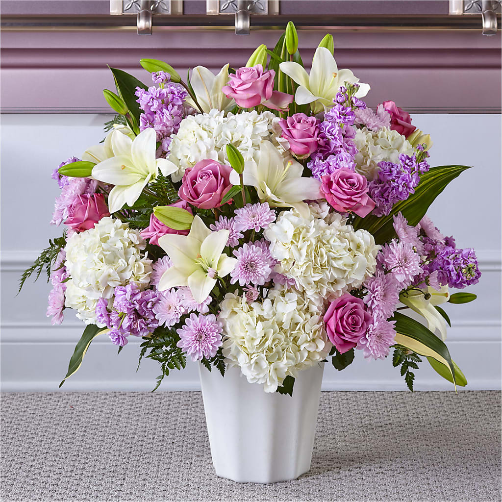 Heaven Sent Floor Basket – MARTHA'S FLOWER & GIFT SHOP, Bushnell FL