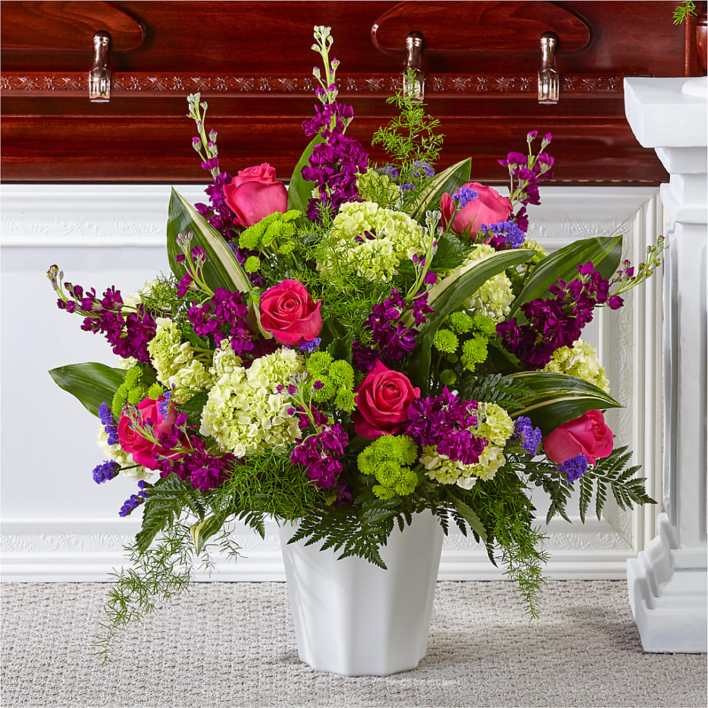 Beautiful Horizons Floor Basket – MARTHA'S FLOWER & GIFT SHOP, Bushnell FL
