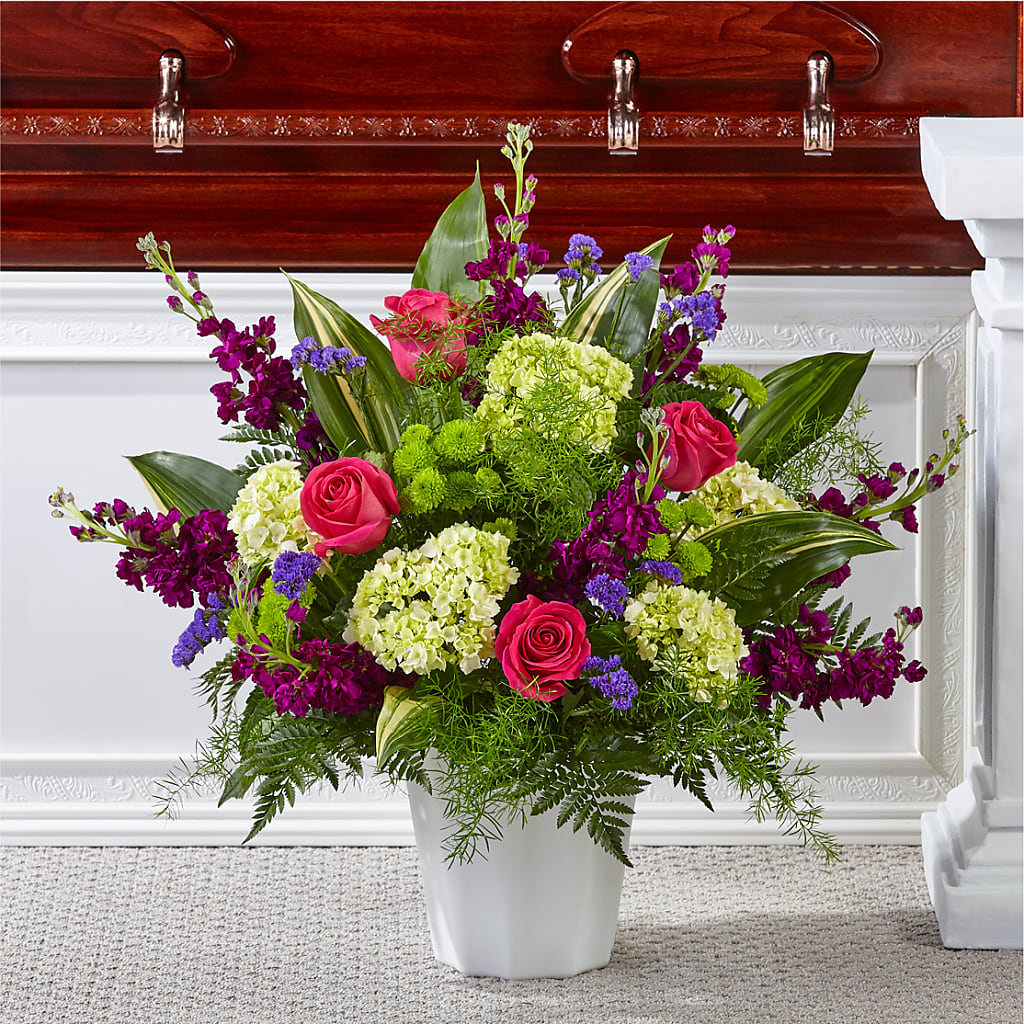 Beautiful Horizons Floor Basket – MARTHA'S FLOWER & GIFT SHOP, Bushnell FL