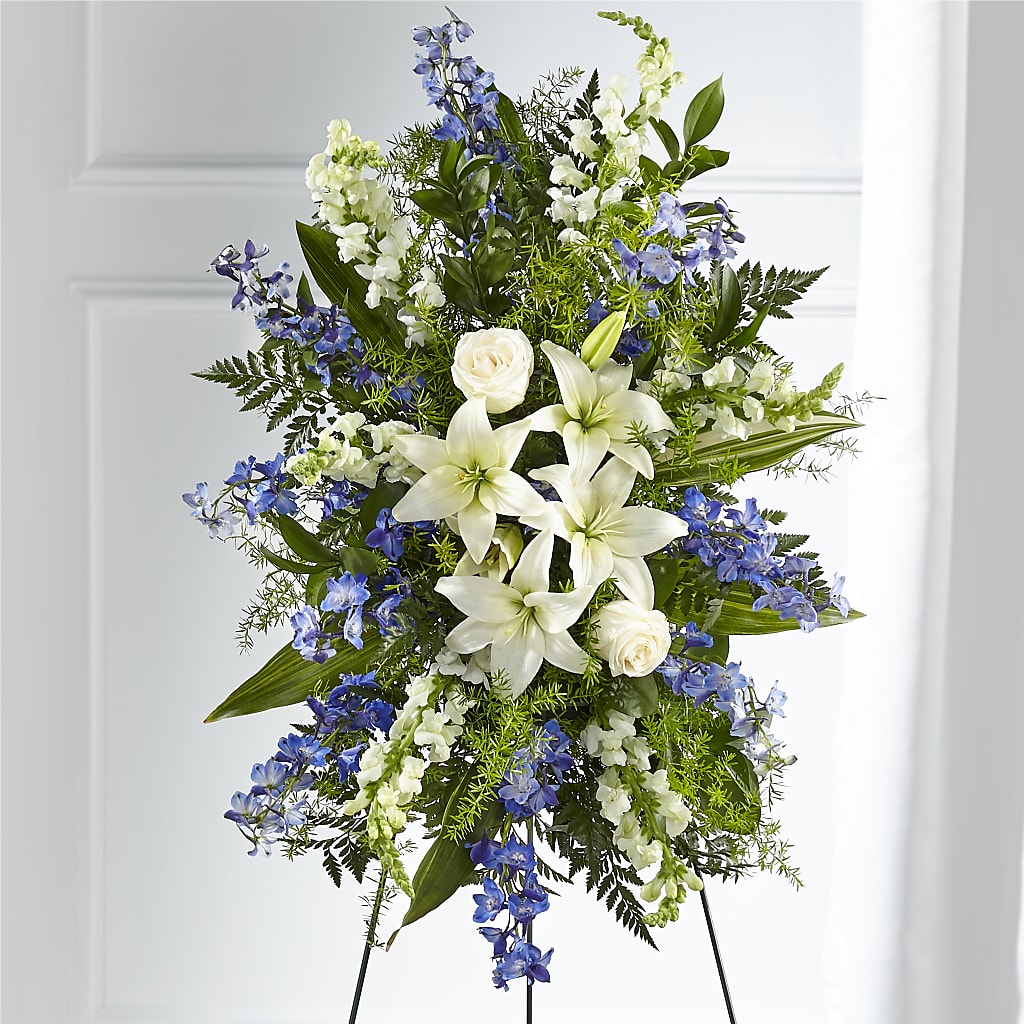Faithful Friend Standing Spray – MARTHA'S FLOWER & GIFT SHOP, Bushnell FL