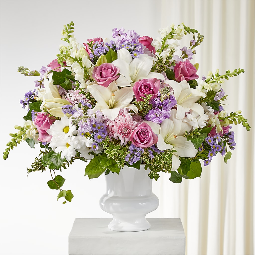 Remarkable Life Urn Arrangement – MARTHA'S FLOWER & GIFT SHOP, Bushnell FL