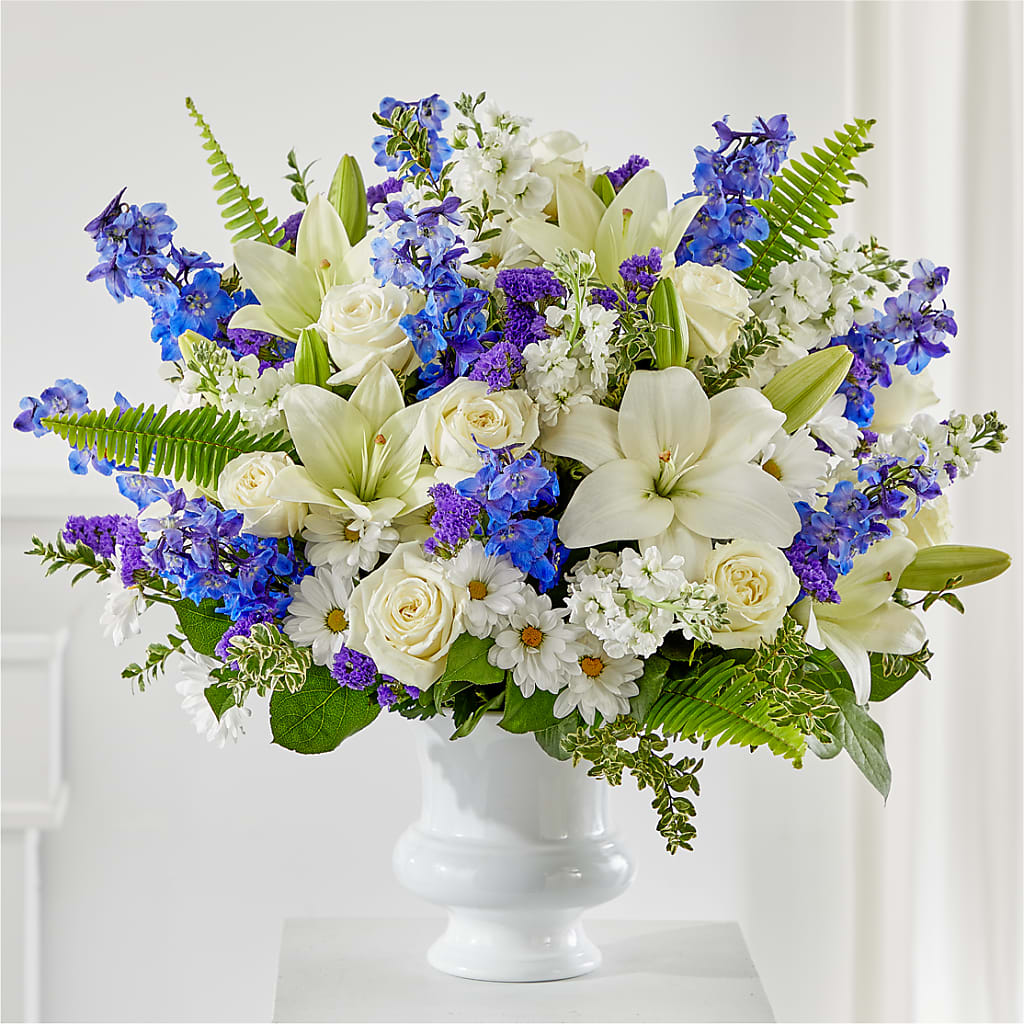 Expressions of Hope Urn Arrangement – MARTHA'S FLOWER & GIFT SHOP, Bushnell FL