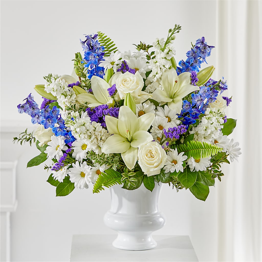 Expressions of Hope Urn Arrangement – MARTHA'S FLOWER & GIFT SHOP, Bushnell FL