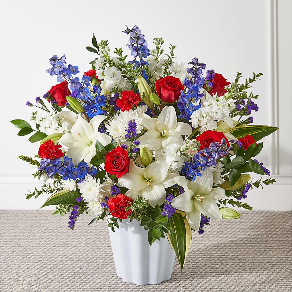 Consoled Floor Basket – MARTHA'S FLOWER & GIFT SHOP, Bushnell FL