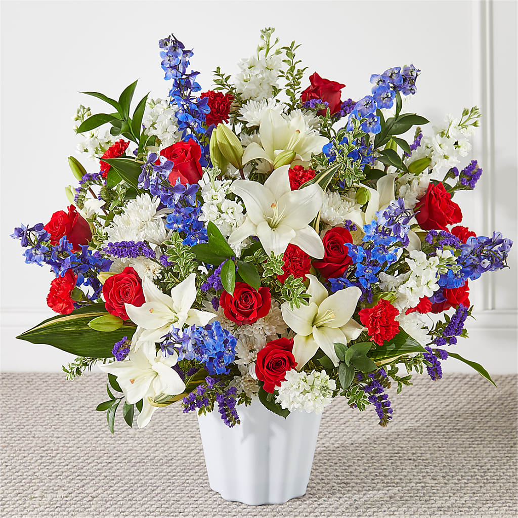 Consoled Floor Basket – MARTHA'S FLOWER & GIFT SHOP, Bushnell FL