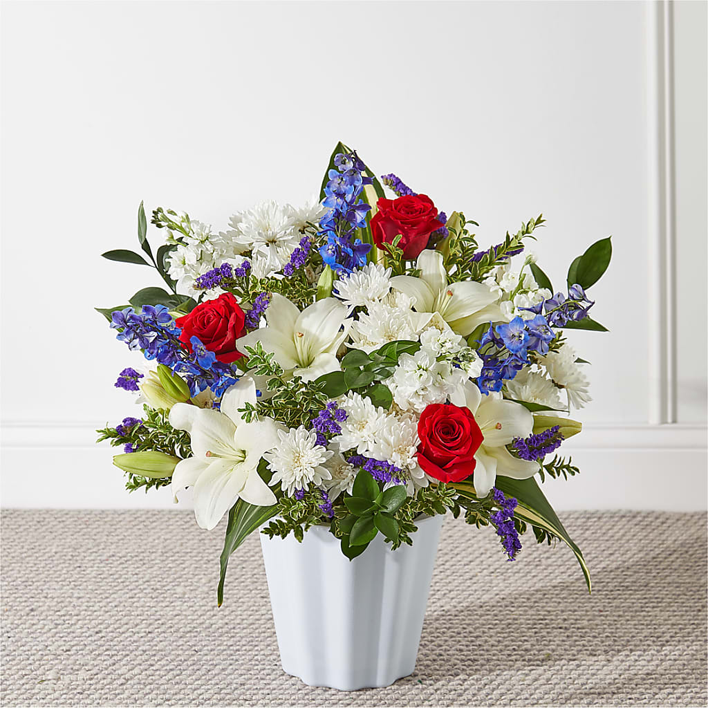 Consoled Floor Basket – MARTHA'S FLOWER & GIFT SHOP, Bushnell FL