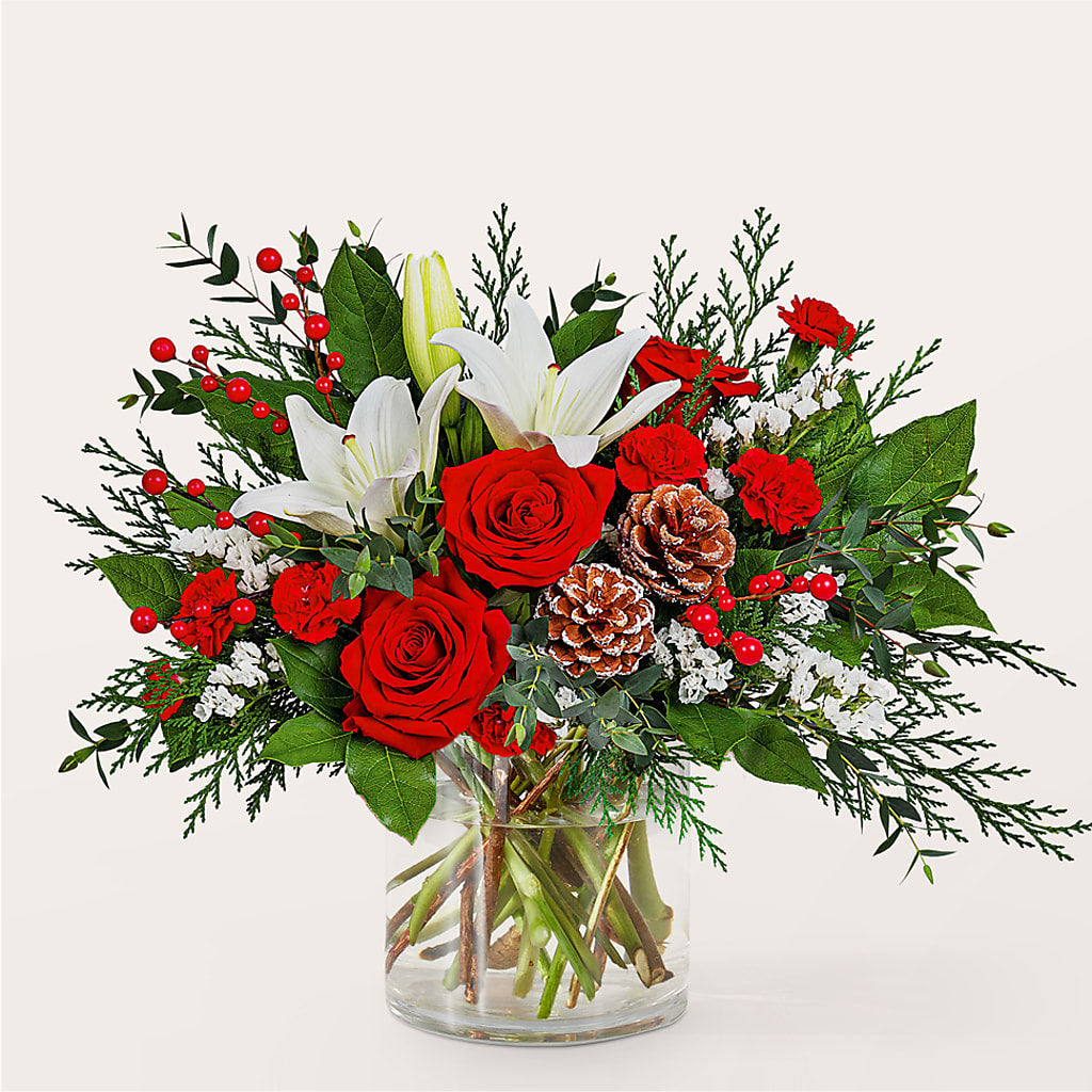 Best in Snow Bouquet – MARTHA'S FLOWER & GIFT SHOP, Bushnell FL