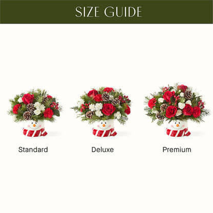 Jolly Snowman Bouquet – MARTHA'S FLOWER & GIFT SHOP, Bushnell FL
