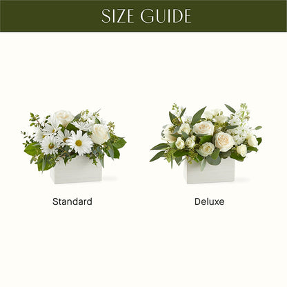 Fresh Linen Box Bouquet – MARTHA'S FLOWER & GIFT SHOP, Bushnell FL