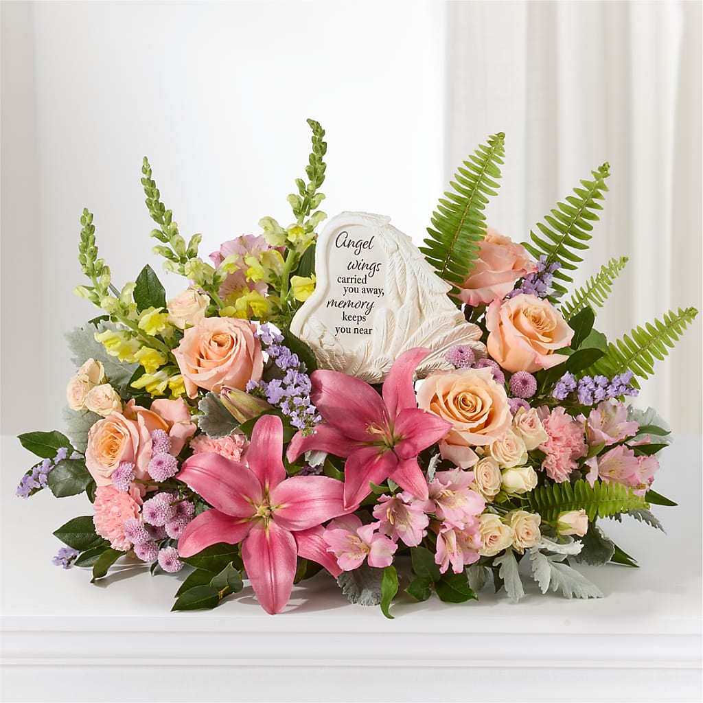 Gentle Light Arrangement – MARTHA'S FLOWER & GIFT SHOP, Bushnell FL