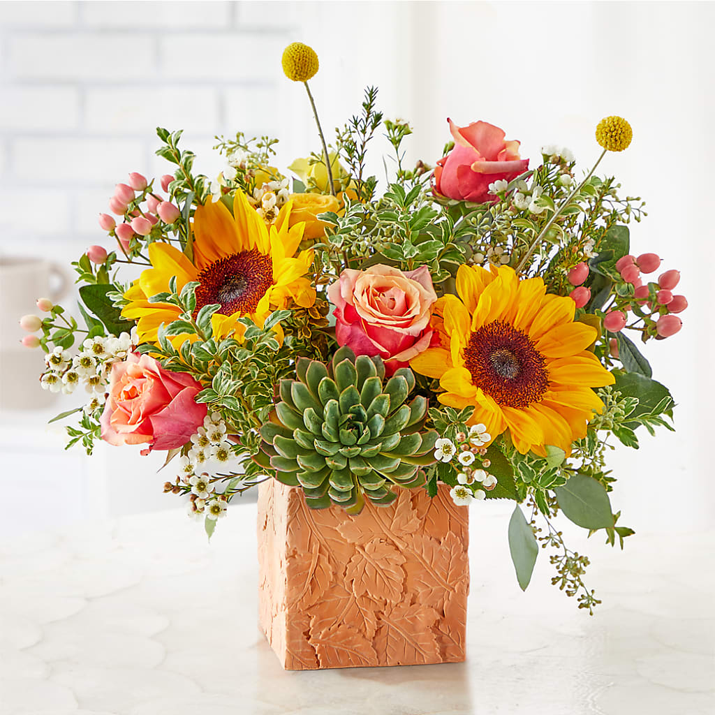 Sunflower Season Bouquet – MARTHA'S FLOWER & GIFT SHOP, Bushnell FL
