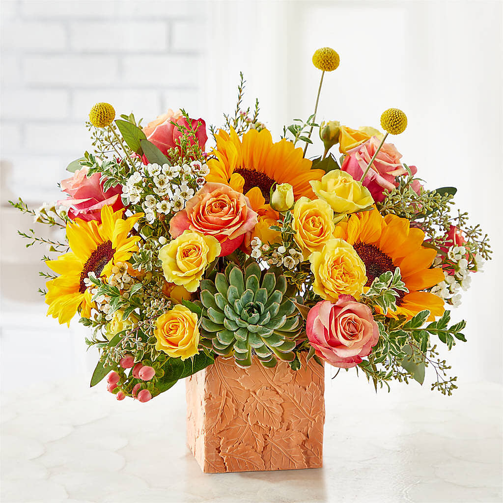 Sunflower Season Bouquet – MARTHA'S FLOWER & GIFT SHOP, Bushnell FL