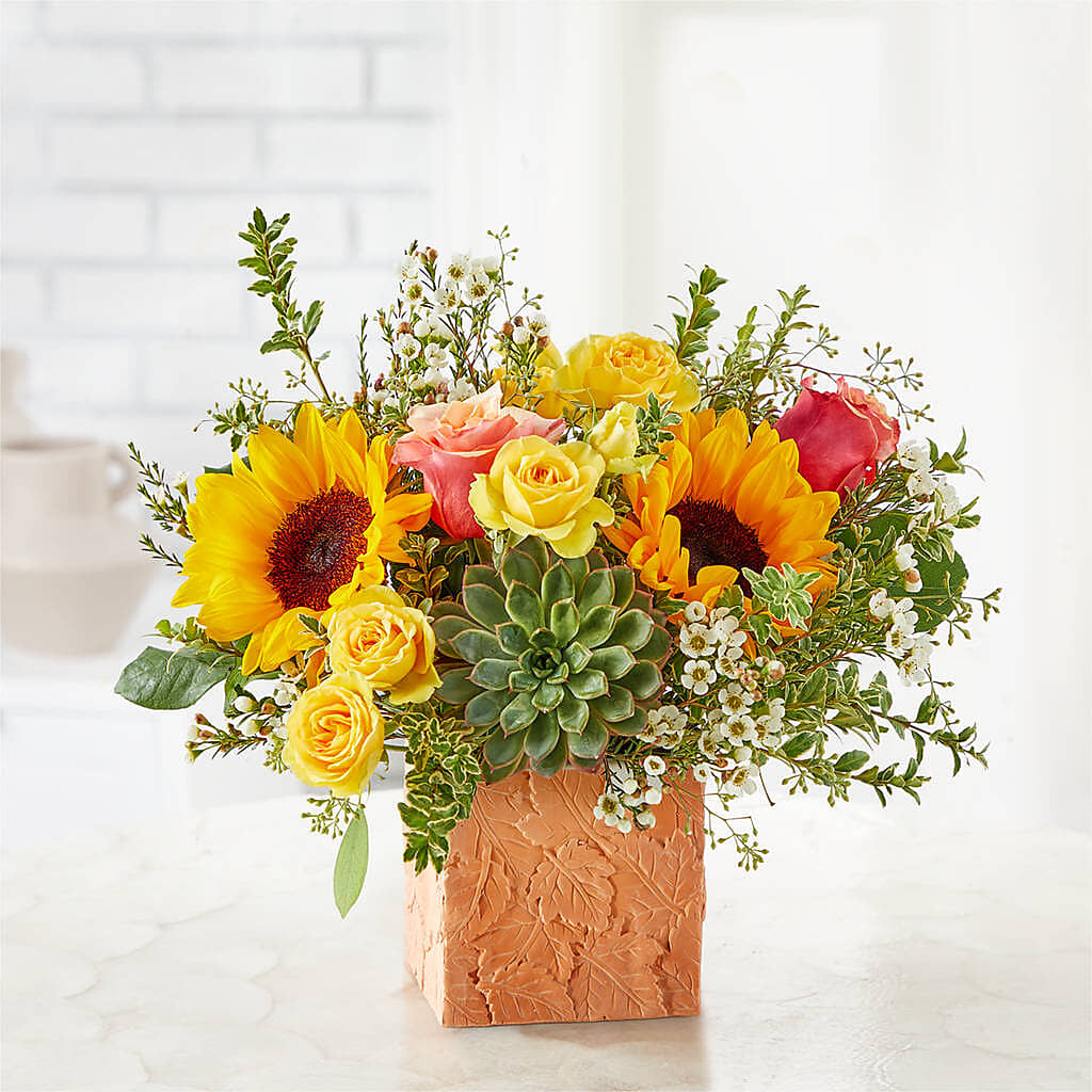 Sunflower Season Bouquet – MARTHA'S FLOWER & GIFT SHOP, Bushnell FL