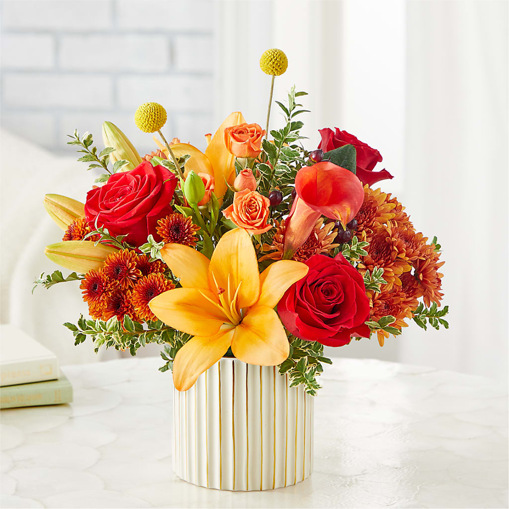 Scarlet Skies Bouquet – MARTHA'S FLOWER & GIFT SHOP, Bushnell FL