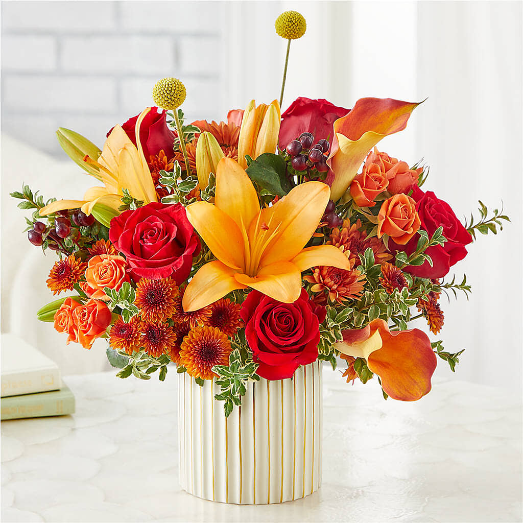 Scarlet Skies Bouquet – MARTHA'S FLOWER & GIFT SHOP, Bushnell FL