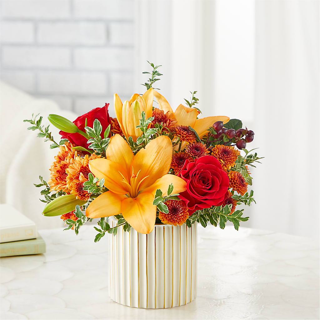 Scarlet Skies Bouquet – MARTHA'S FLOWER & GIFT SHOP, Bushnell FL