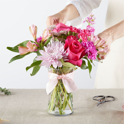 Pink Ribbon - A Florist Original – MARTHA'S FLOWER & GIFT SHOP, Bushnell FL