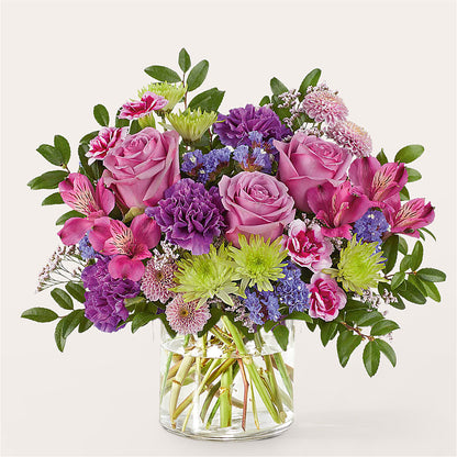 Glass Half Full Bouquet – MARTHA'S FLOWER & GIFT SHOP, Bushnell FL