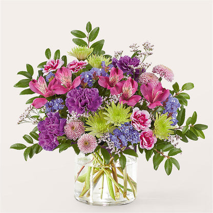 Glass Half Full Bouquet – MARTHA'S FLOWER & GIFT SHOP, Bushnell FL