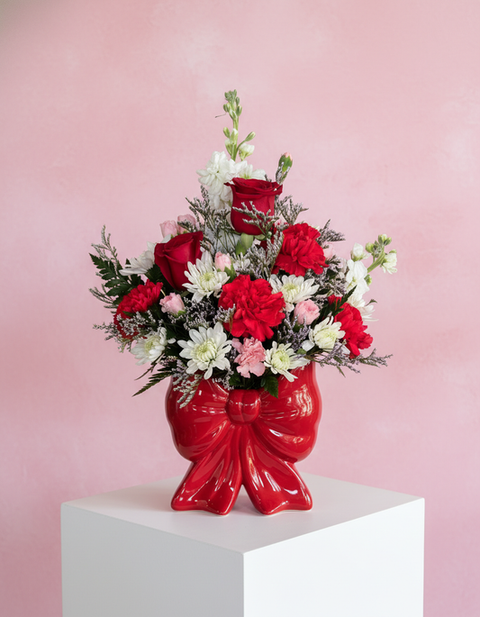 Red "Bow"-quet