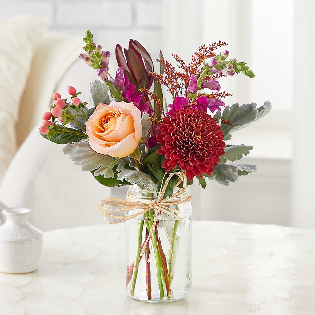 Moody Hues Bouquet – MARTHA'S FLOWER & GIFT SHOP, Bushnell FL