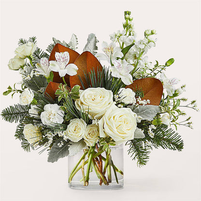 Fresh Snowfall Bouquet – MARTHA'S FLOWER & GIFT SHOP, Bushnell FL