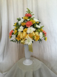 Memorial Vase mixed colors